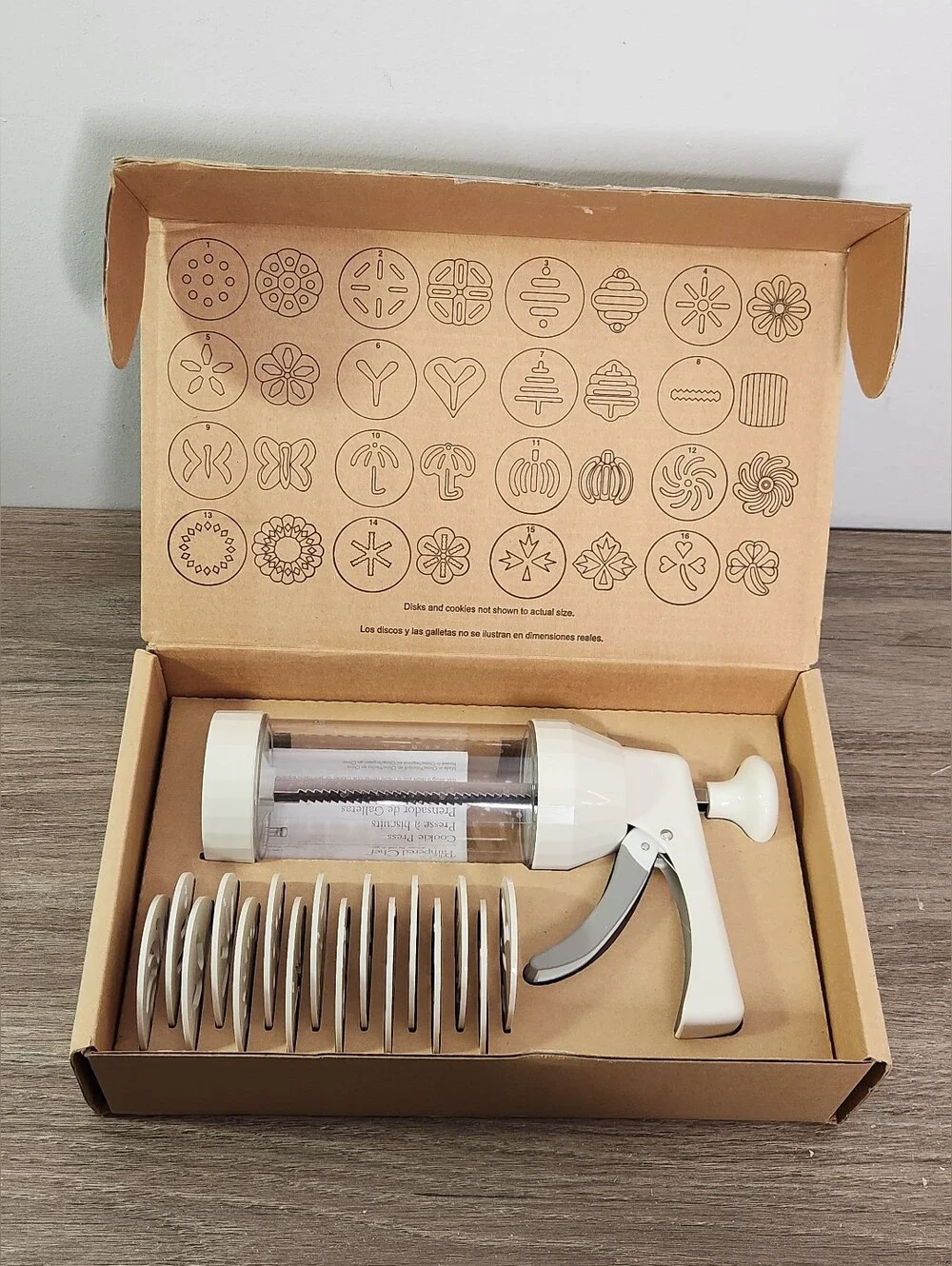 Pampered Chef Cookie Press #1525